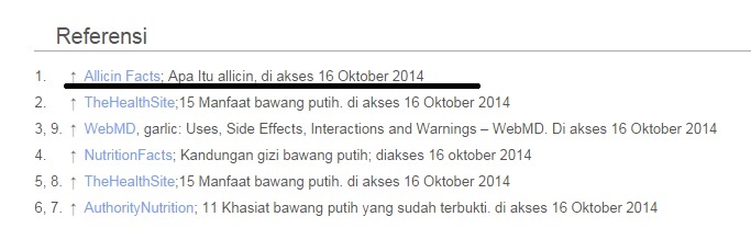 hasil referensi